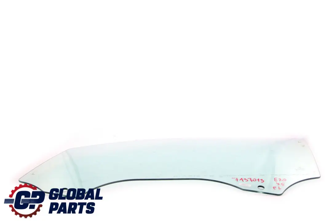 Delantero Izquierdo Puerta Lado Verde Cristal AS2 para BMW E70 con número de pieza 7137013 BMW E70 Delantero Izquierdo Puerta Lado Verde Cristal AS2 - SKU 7137013 - Número de pieza 7137013