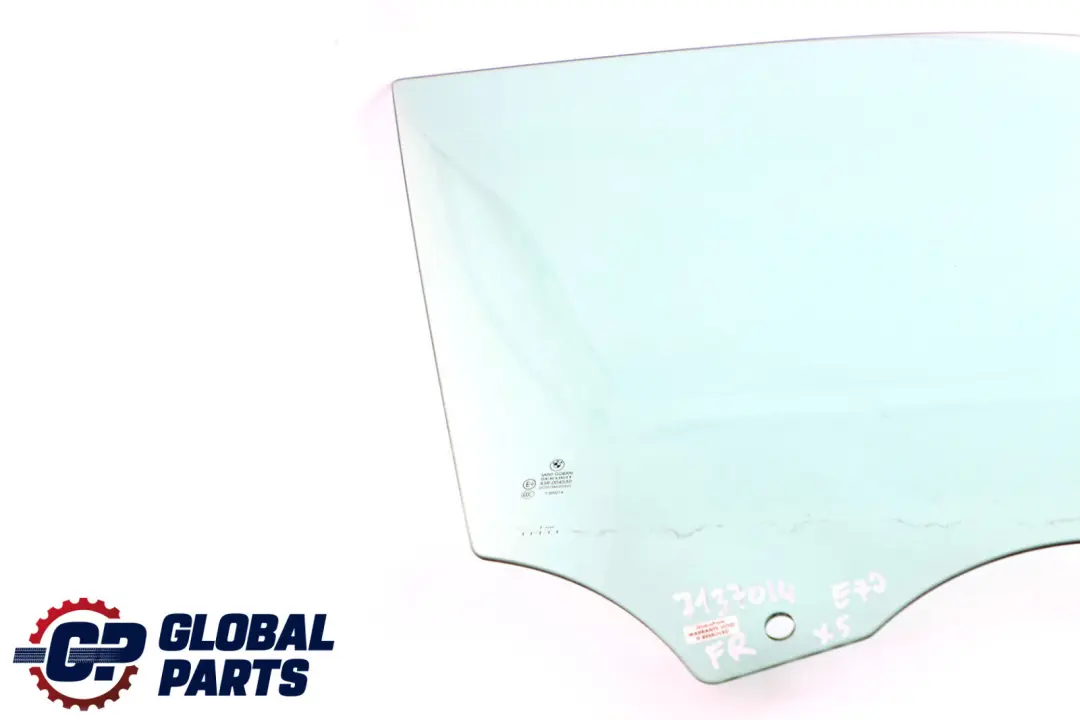 BMW X5 E70 Portiera Anteriore Laterale Vetro Verde AS2 Destro - SKU 7137014 - Numero di parte 7137014