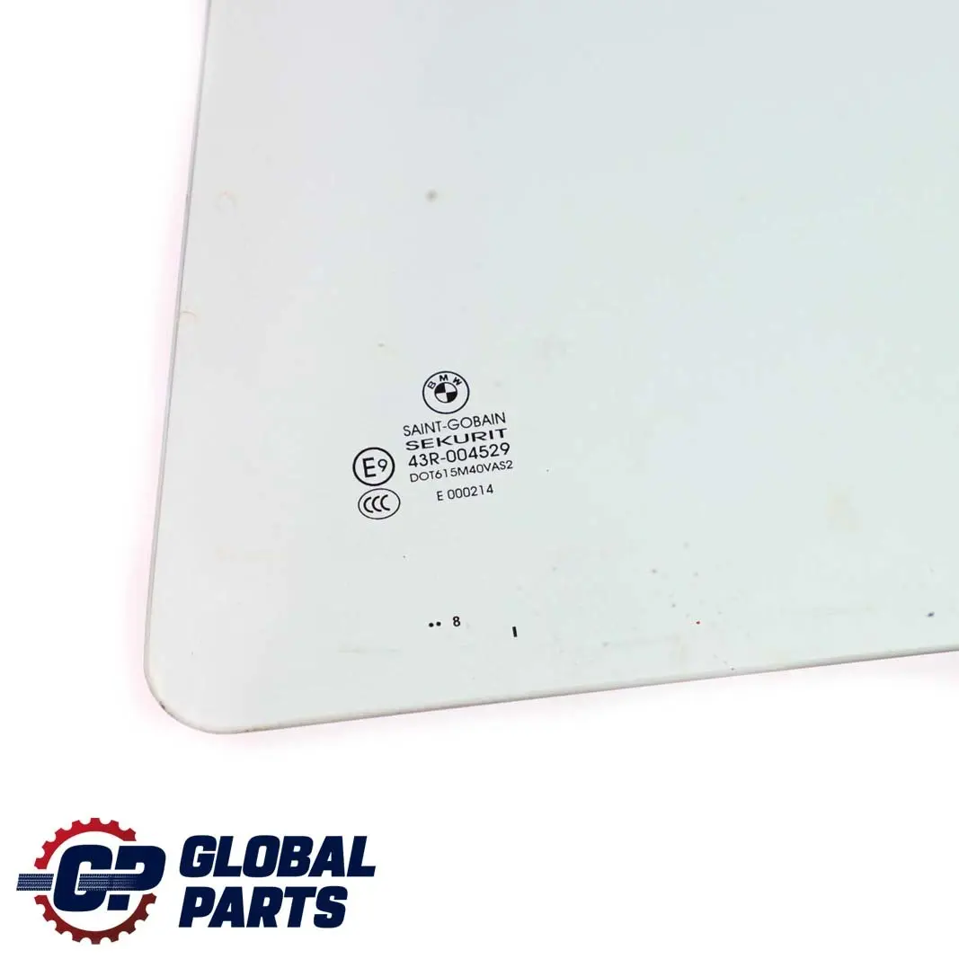 BMW X5 Series E70 Rear Left Door N/S Side Window Glass Green AS2 - SKU 7137023 - Part number 7137023