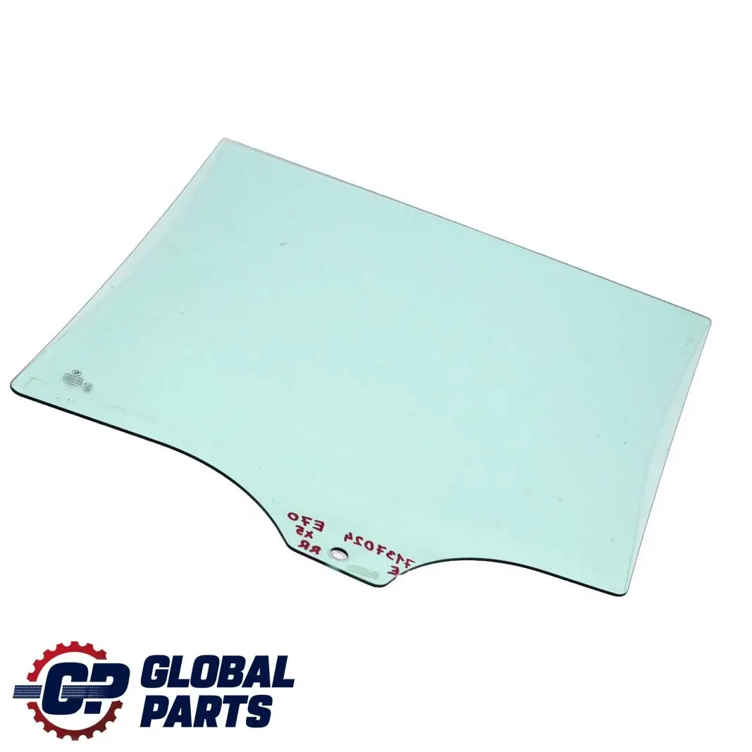BMW X5 Series E70 Rear Right Door O/S Side Window Glass Green AS2 - SKU 7137024 - Part number 7137024