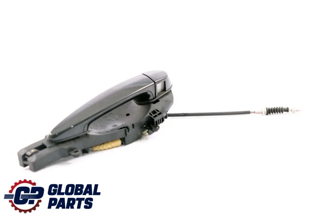 BMW X5 X6 Series E70 E71 Rear Left Grab Handle N/S Exterior Black Sapphire 475 - SKU 7137053-BS - Part number 7137053