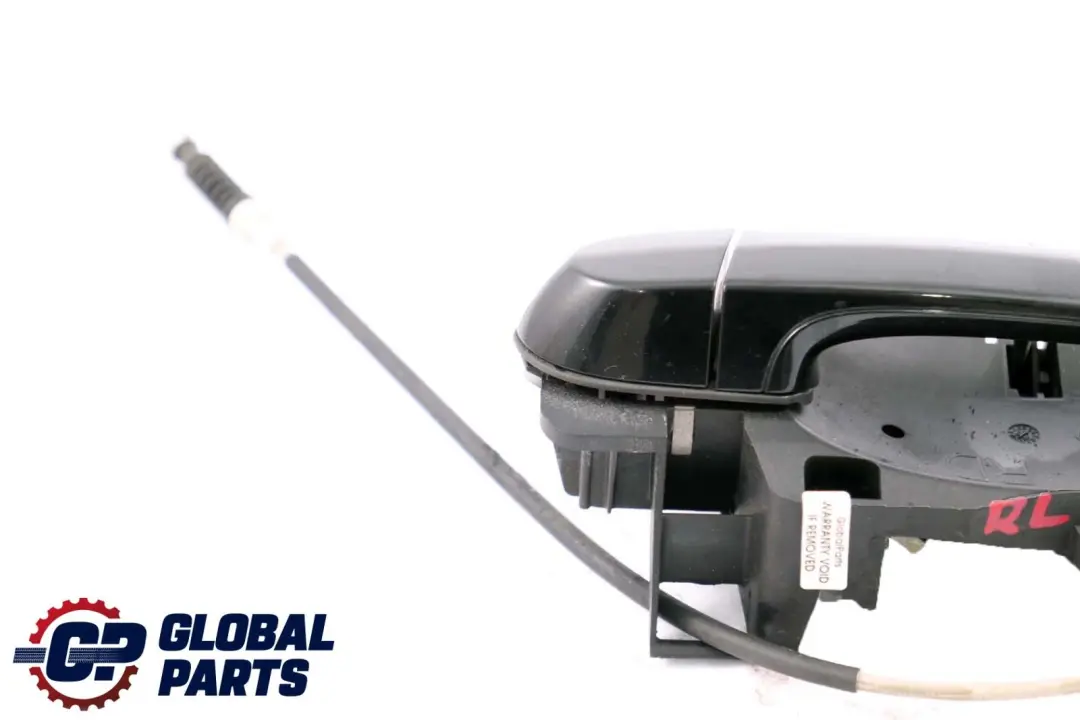 BMW X5 X6 Series E70 E71 Rear Left Grab Handle N/S Exterior Black Sapphire 475 - SKU 7137053-BS - Part number 7137053