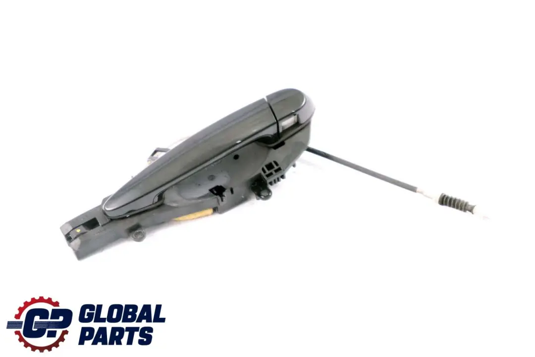 BMW X5 X6 Series E70 E71 Rear Left Grab Handle N/S Exterior Black Sapphire 475 - SKU 7137053-BS - Part number 7137053