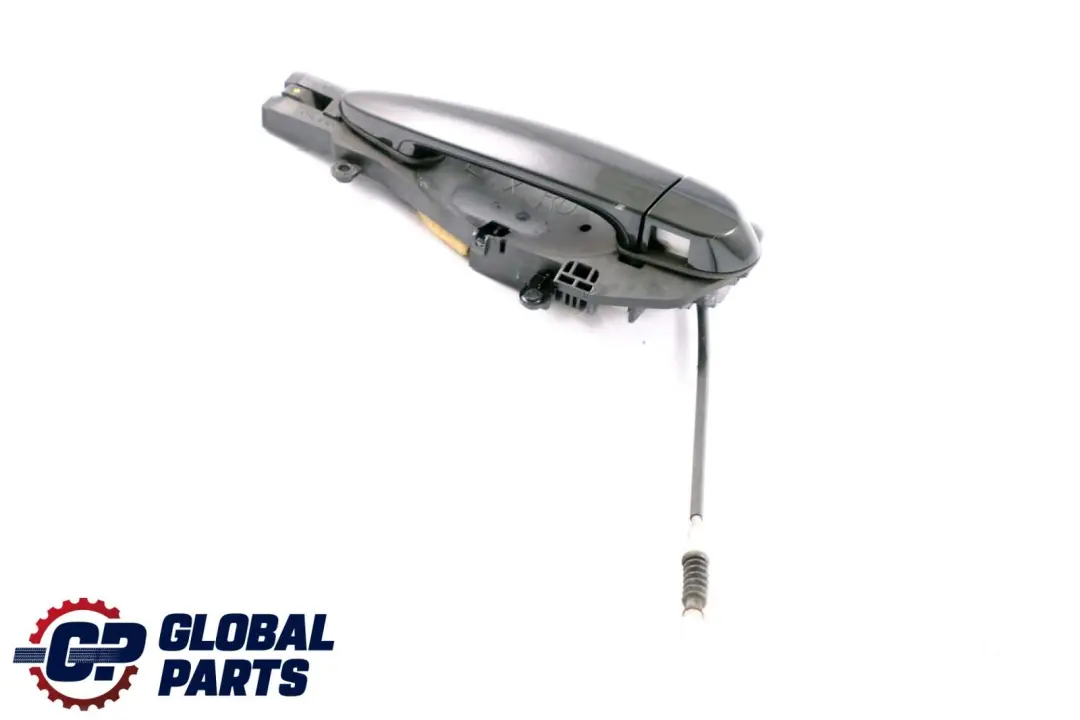 BMW X5 X6 E70 E71 Maniglia Porta Esterna Posteriore SX Black Zaffiro Metallo - SKU 7137053-BS - Numero di parte 7137053