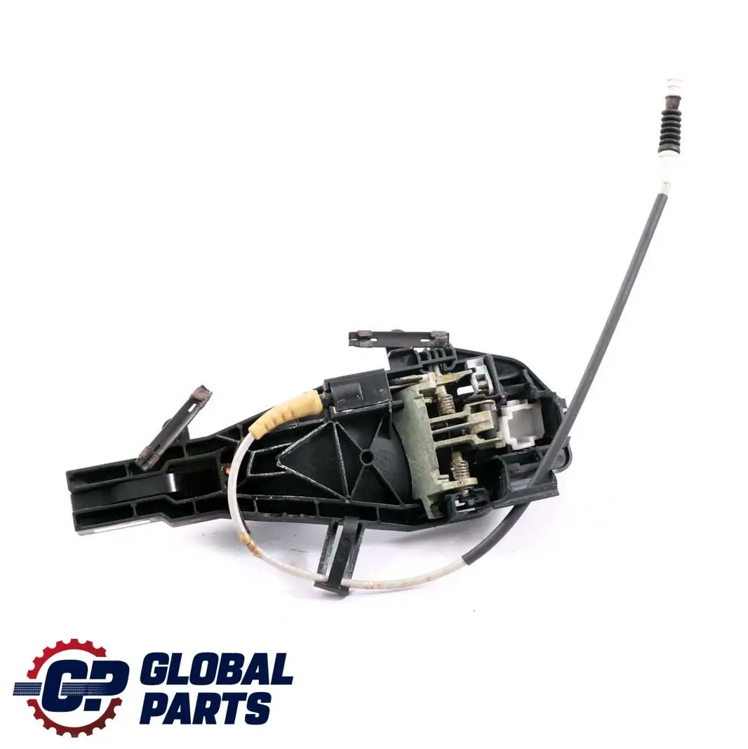 BMW X5 X6 Series E70 E71 Rear Left Grab Handle N/S Exterior Carbonschwarz Black - SKU 7137053-CAR - Part number 7137053