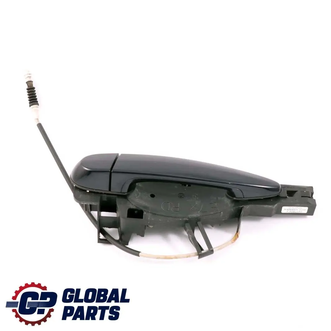 BMW X5 X6 Series E70 E71 Rear Left Grab Handle N/S Exterior Carbonschwarz Black - SKU 7137053-CAR - Part number 7137053