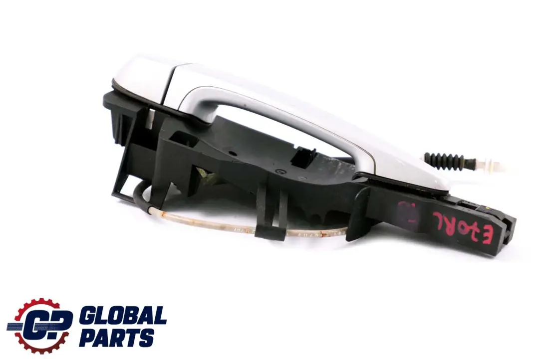 BMW X5 X6 Series E70 E71 Rear Left Grab Handle N/S Exterior Titansilber Silver - SKU 7137053-TS - Part number 7137053