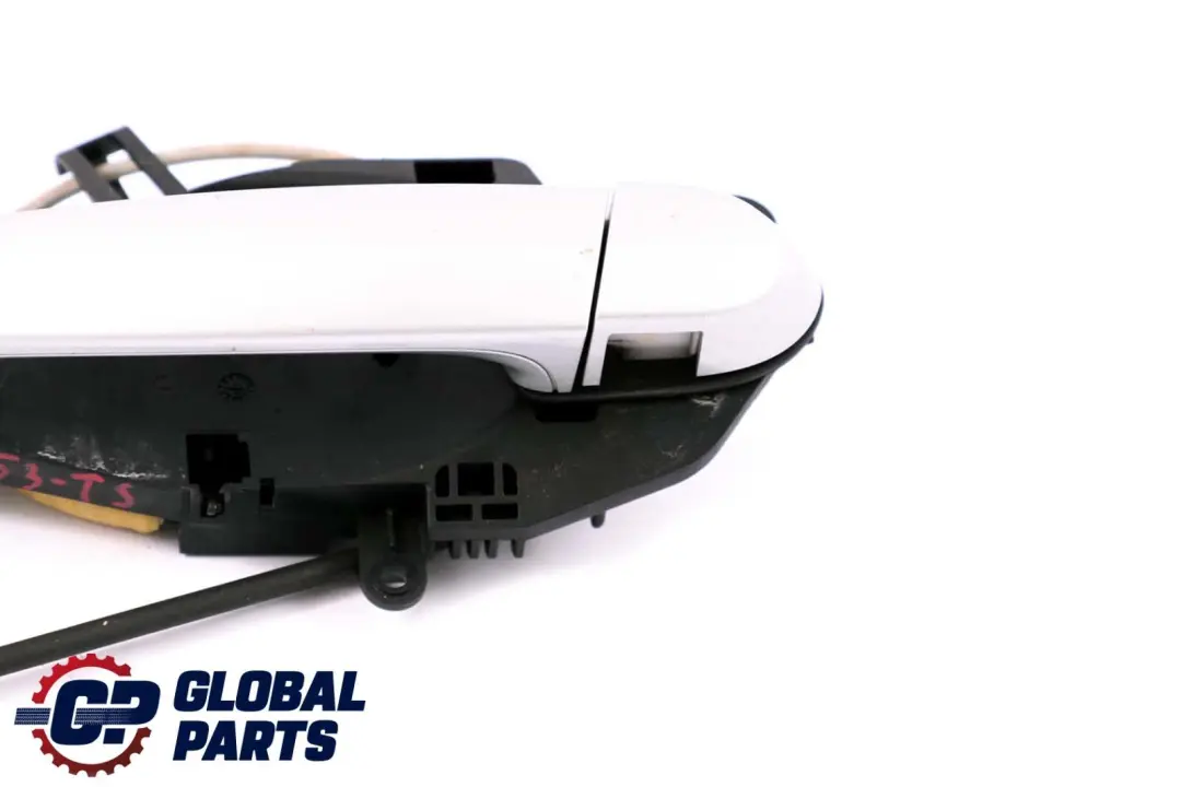 BMW X5 X6 Series E70 E71 Rear Left Grab Handle N/S Exterior Titansilber Silver - SKU 7137053-TS - Part number 7137053