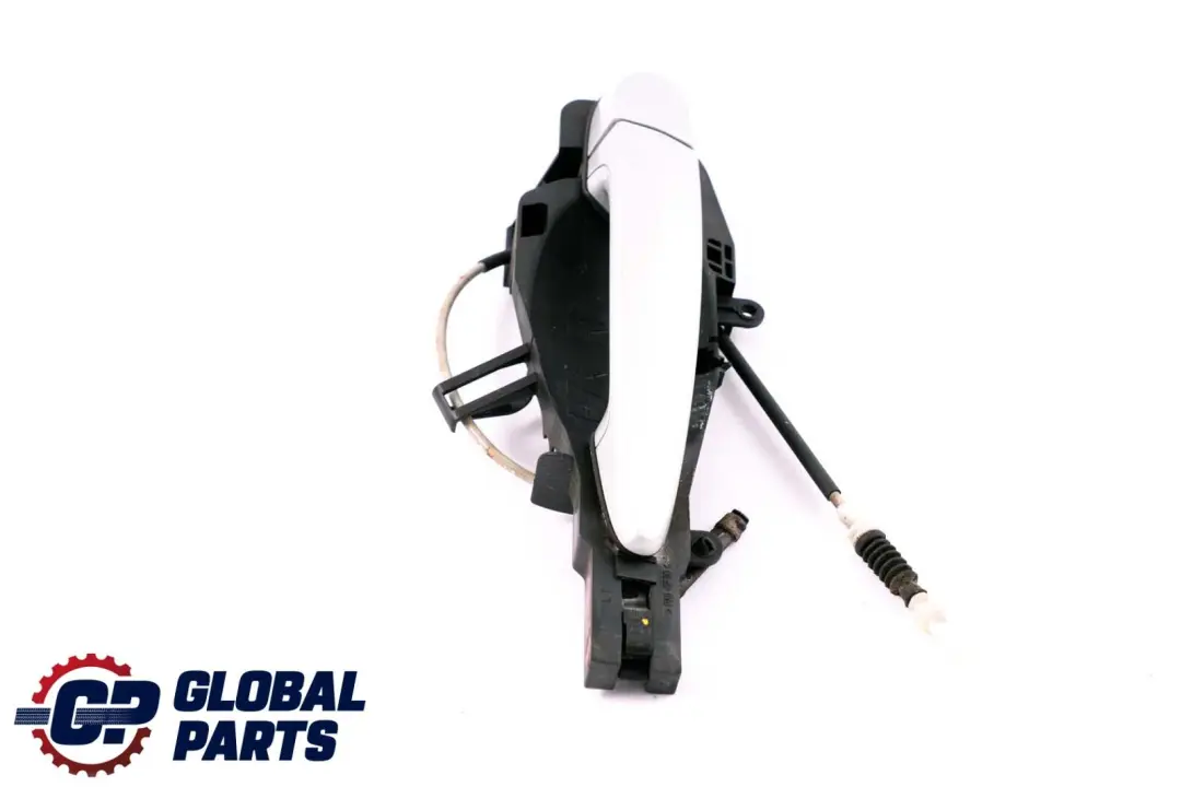 BMW X5 X6 Series E70 E71 Rear Left Grab Handle N/S Exterior Titansilber Silver - SKU 7137053-TS - Part number 7137053