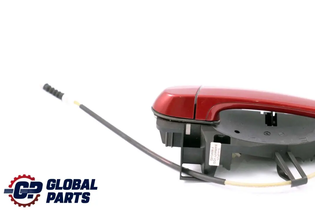 Left Grab Handle N/S Exterior Vermilion Red A82 to BMW X5 X6 Series E70 E71 Rear with Part number 7137053 BMW X5 X6 Series E70 E71 Rear Left Grab Handle N/S Exterior Vermilion Red A82 - SKU 7137053-VER - Part number 7137053