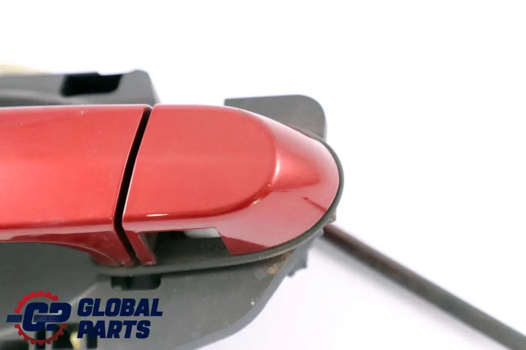 BMW X5 X6 Series E70 E71 Rear Left Grab Handle N/S Exterior Vermilion Red A82 - SKU 7137053-VER - Part number 7137053