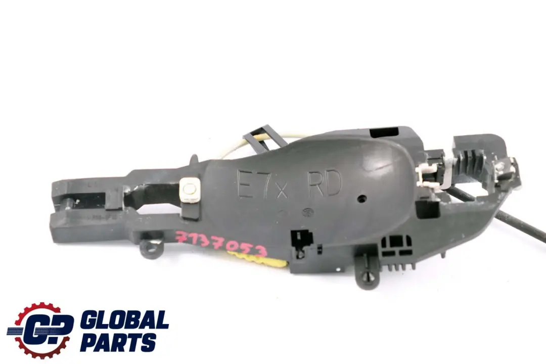 Carrier Rear Left Outside Grab Handle to BMW X5 E70 X6 E71 with Part number 7137053 BMW X5 E70 X6 E71 Carrier Rear Left Outside Grab Handle - SKU 7137053 - Part number 7137053