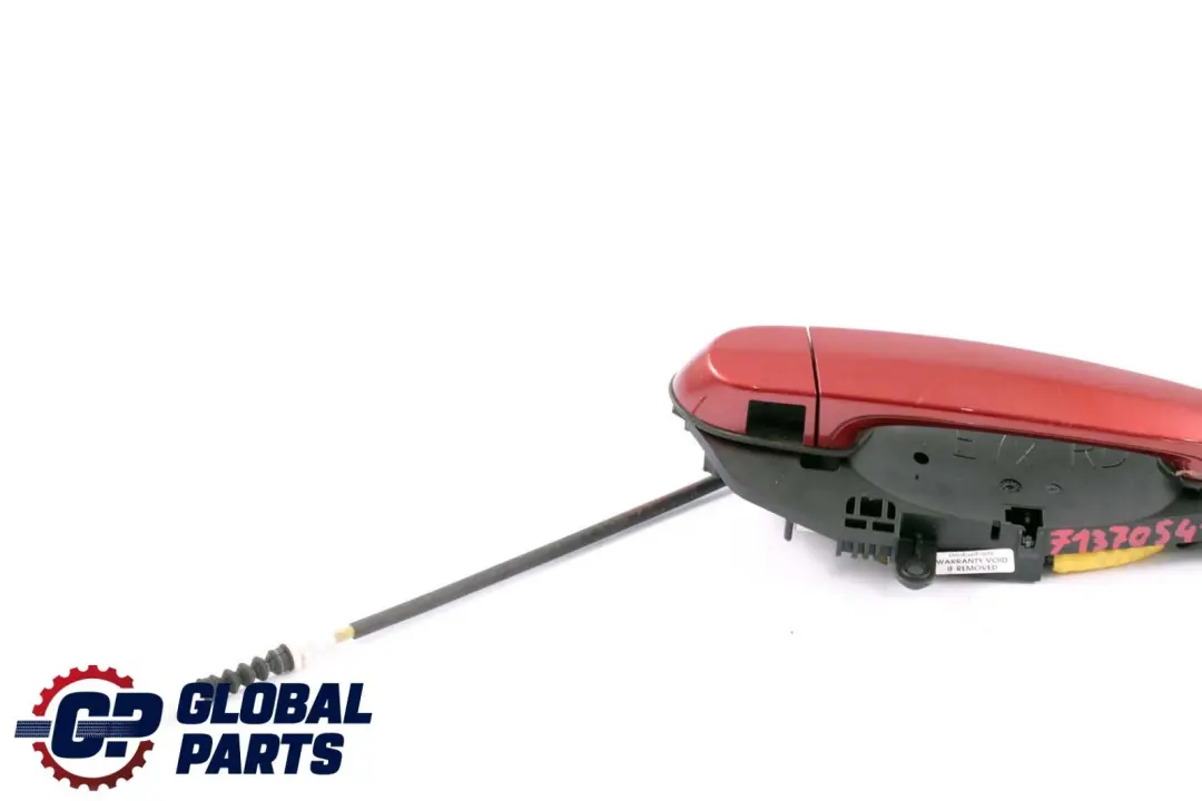 BMW X5 X6 Series E70 E71 Rear Right Grab Handle O/S Exterior Vermilion Red A82 - SKU 7137054-VER - Part number 7137054