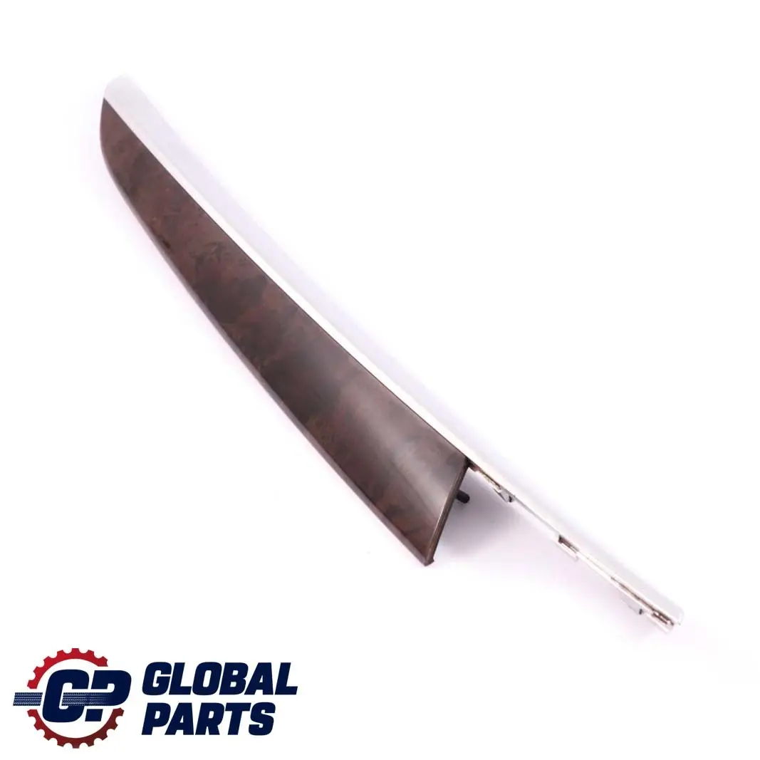 Embellecedor Puerta Delantera Derecha Tapa Tira Madera Nogal para BMW E70 con número de pieza 7137178 BMW E70 Embellecedor Puerta Delantera Derecha Tapa Tira Madera Nogal - SKU 7137178 - Número de pieza 7137178