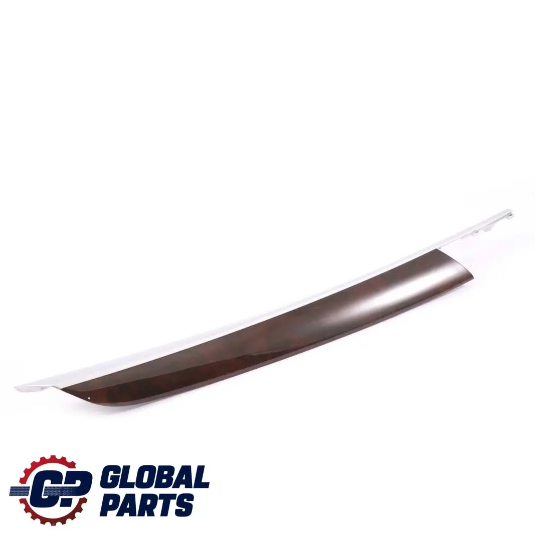Embellecedor Puerta Trasera Derecha Tapa Tira Madera Nogal para BMW E70 con número de pieza 7137200 BMW E70 Embellecedor Puerta Trasera Derecha Tapa Tira Madera Nogal - SKU 7137200 - Número de pieza 7137200