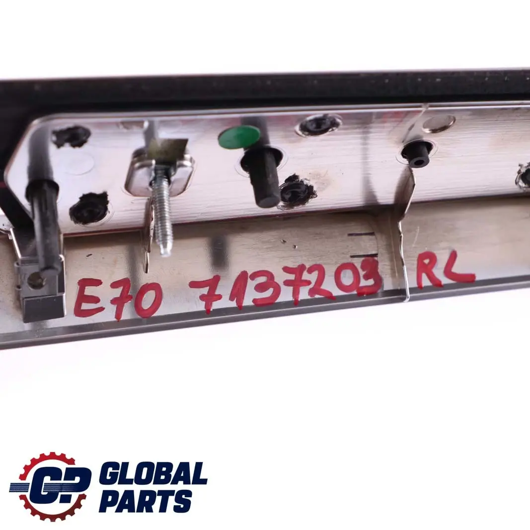 Verkleidung Tur Hinten Links Leiste Abdeckung Holz Maserung Dunkel für BMW X5 E70 mit Teilenummer 7137203 BMW X5 E70 Verkleidung Tur Hinten Links Leiste Abdeckung Holz Maserung Dunkel - SKU 7137203 - Teilenummer 7137203