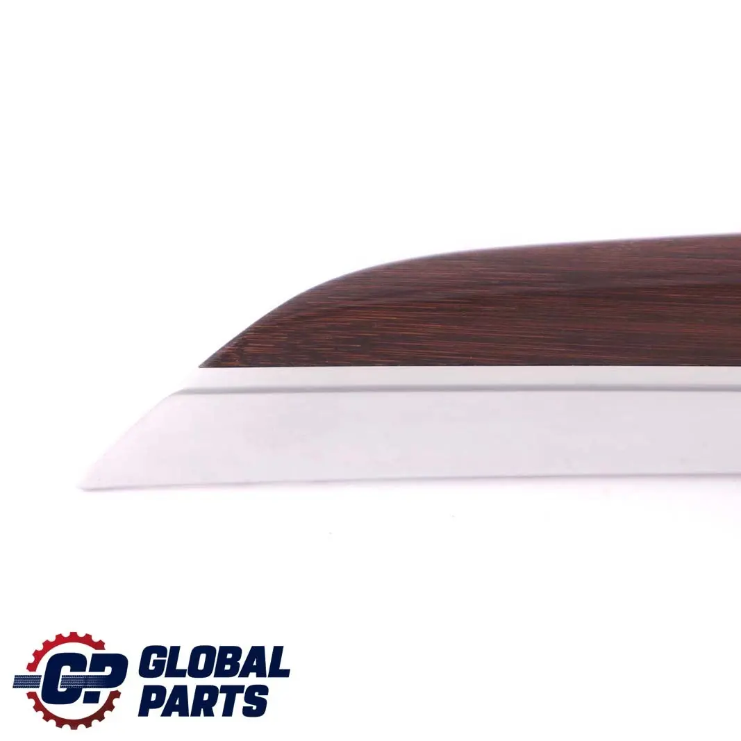 BMW X5 Series E70 Trim Door Rear Left N/S Strip Cover Wood Bamboo Grain Dark - SKU 7137203 - Part number 7137203