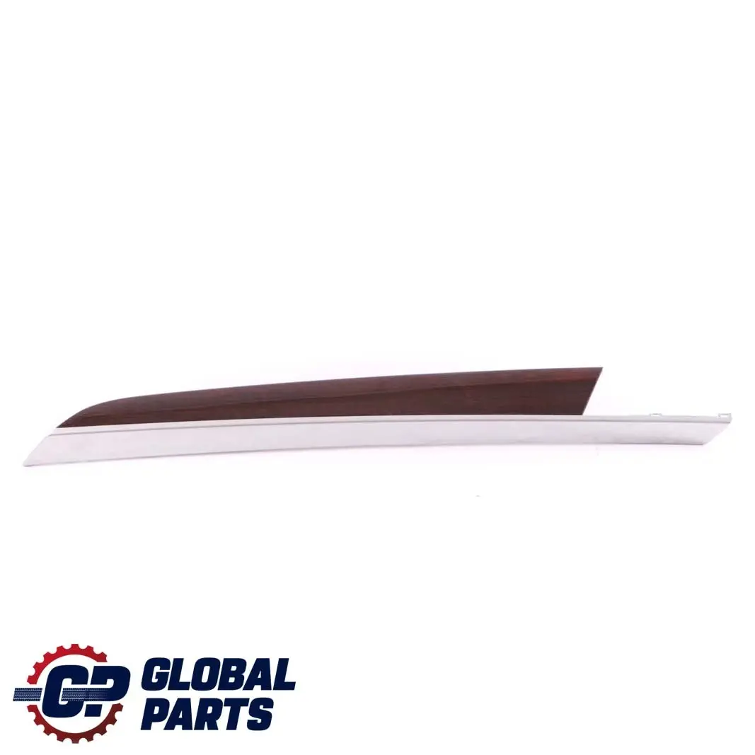 BMW E70 Porta Posteriore Sinistra Copertura Striscia Legno Grano Bamb? Scuro - SKU 7137203 - Numero di parte 7137203