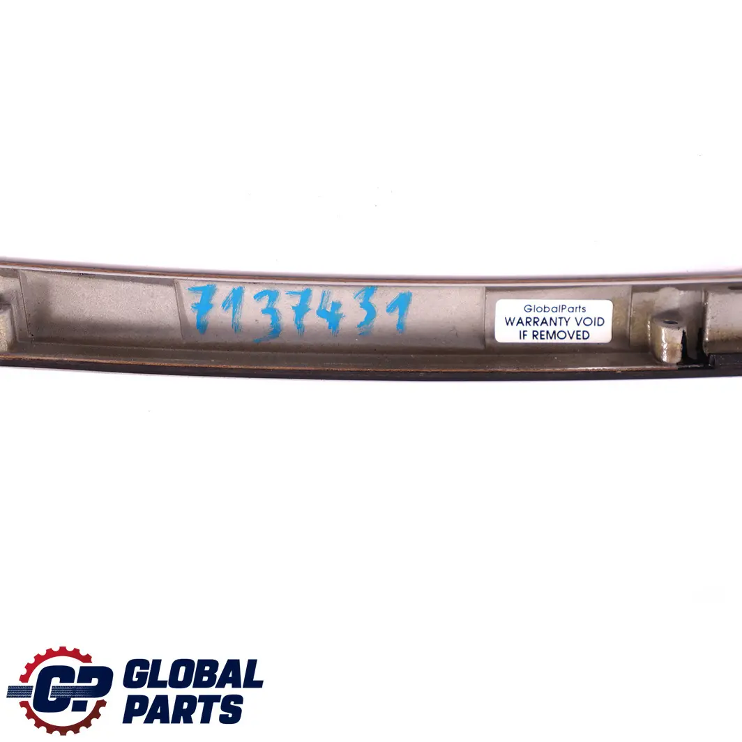 BMW E65 Osłona Obudowa Ramka Konsoli Podłokietnika Drewniana - SKU 7137431 - Numer Części 7137431