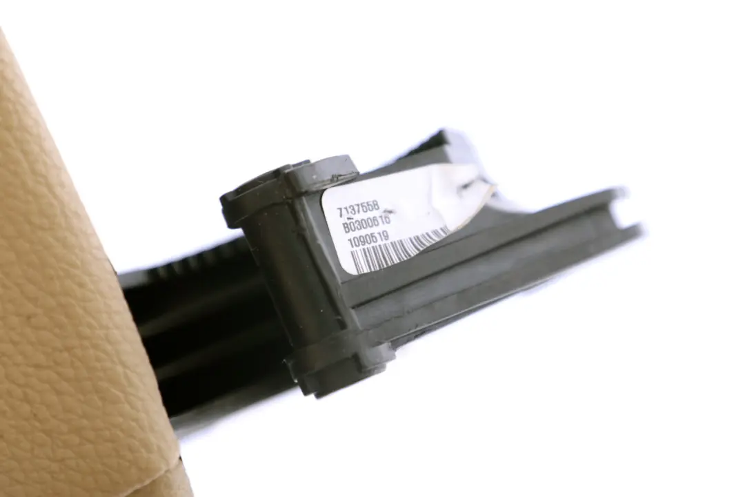 BMW 3 Series E90 E91 LCI Leather Cover Centre Console Armrest Beige - SKU 7137558 - Part number 7137558