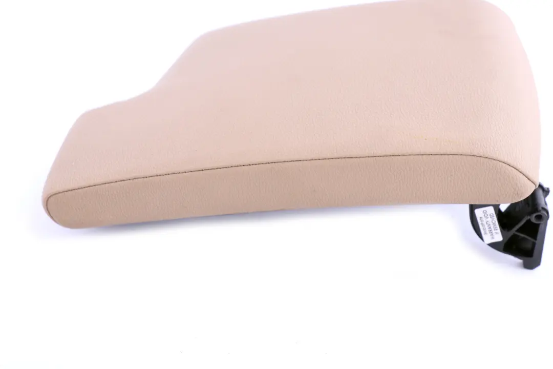 BMW 3 Series E90 E91 LCI Leather Cover Centre Console Armrest Beige - SKU 7137558 - Part number 7137558
