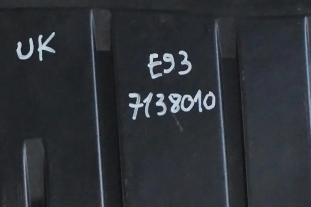 Underbonnet Tray Shield Protection Screen to BMW 3 Series E93 325i 330i Engine with Part number 7138010 BMW 3 Series E93 325i 330i Engine Underbonnet Tray Shield Protection Screen - SKU 7138010 - Part number 7138010