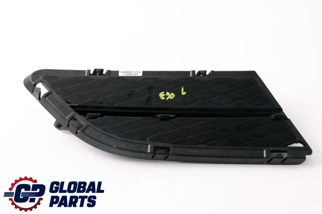 BMW E90 E91 LCI Parachoques Delantero Rejilla Cerrada Tapa Izquierda - SKU 7138417 - Número de pieza 7138417