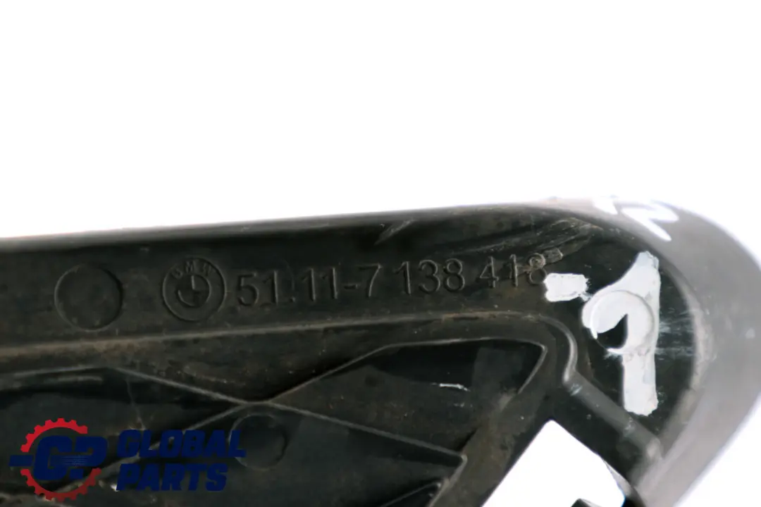 BMW E90 E91 LCI Front Bumper Closed Grid Side Right O/S - SKU 7138418-1 - Part number 7138418