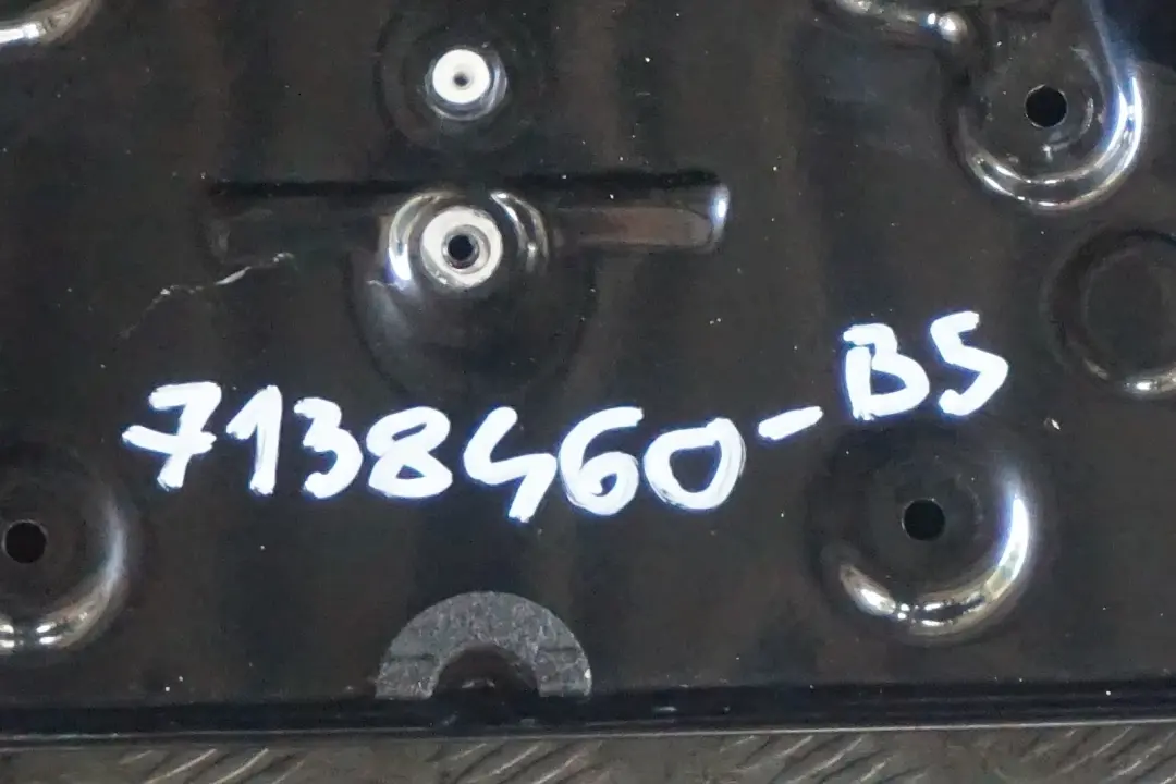  Genuine BMW 7 Series E65 E66 E67 Trunk Lid Boot Tailgate Black Sapphire - 475 - SKU 7138460-BS - Part number 7138460