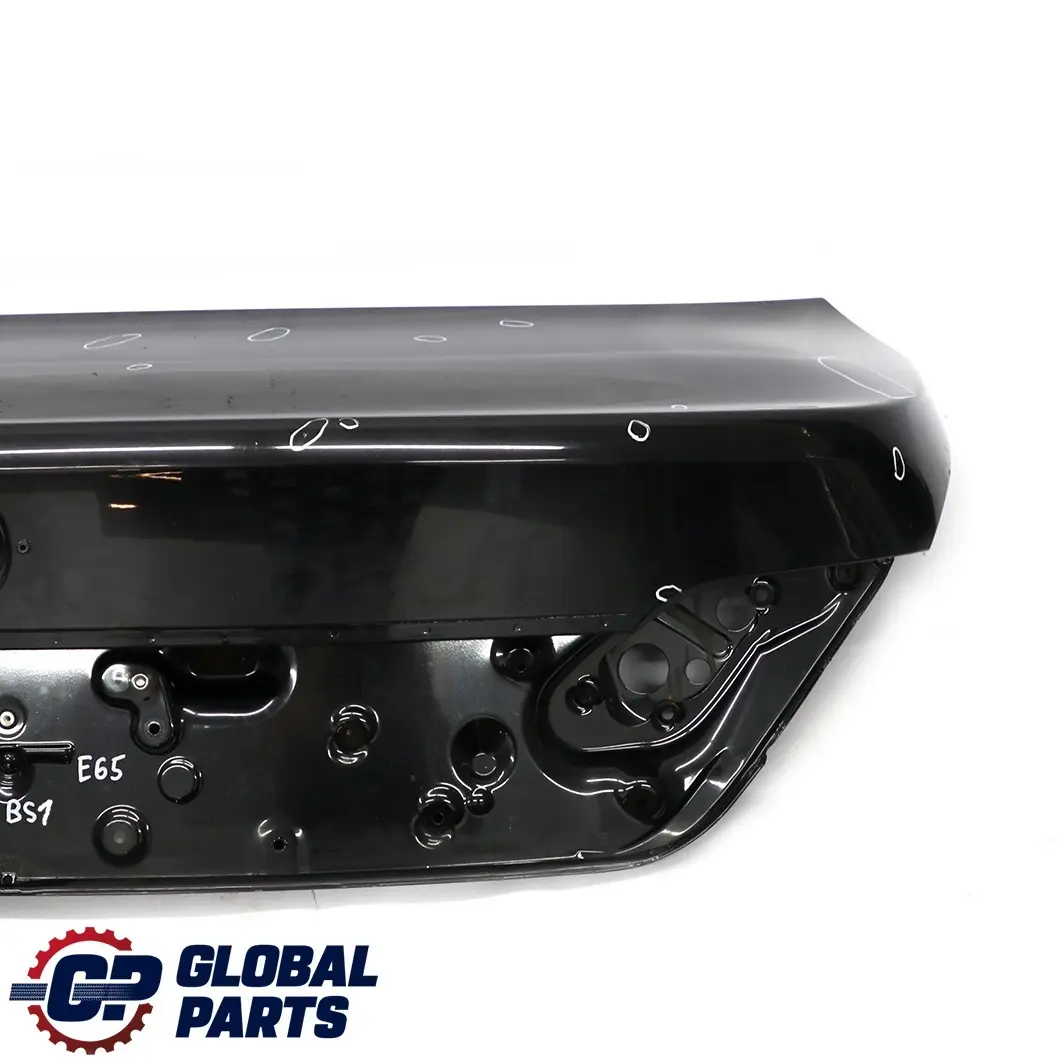  Genuine BMW 7 Series E65 E66 E67 1 Trunk Lid Boot Tailgate Black Sapphire - 475 - SKU 7138460-BS1 - Part number 7138460