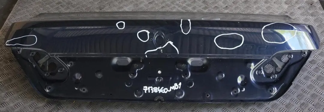 Trunk Lid Boot Tailgate Monacoblau Monaco Blue - A35 to BMW 7 Series E65 E66 E67 with Part number 7138460 BMW 7 Series E65 E66 E67 Trunk Lid Boot Tailgate Monacoblau Monaco Blue - A35 - SKU 7138460-MB1 - Part number 7138460