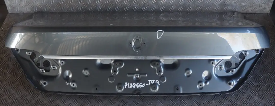 BMW 7 Series E65 E66 E67 Trunk Lid Boot Tailgate Titangrau Titan Grey - SKU 7138460-TGR - Part number 7138460