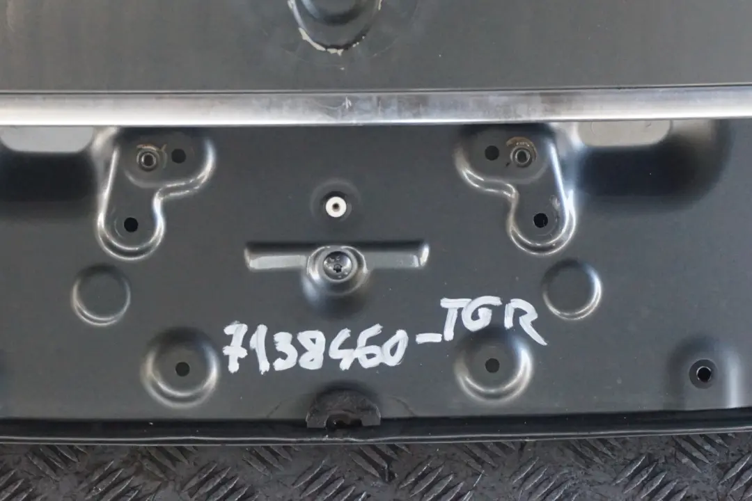 BMW 7 Series E65 E66 E67 Trunk Lid Boot Tailgate Titangrau Titan Grey - SKU 7138460-TGR - Part number 7138460