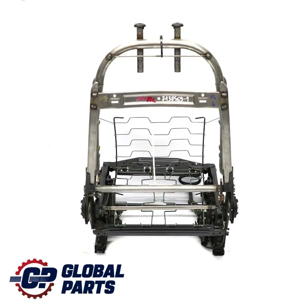 Front Left Seat N/S Backrest Frame Mechanism Basic to Mini Cooper One R50 R52 R53 with Part number 7138469 Mini Cooper One R50 R52 R53 Front Left Seat N/S Backrest Frame Mechanism Basic - SKU 7138469-1 - Part number 7138469
