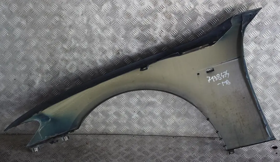 Side Panel Wing Front Right O/S Monacoblau Blue - A35 to BMW 7 Series E65 E66 with Part number 7138474 BMW 7 Series E65 E66 Side Panel Wing Front Right O/S Monacoblau Blue - A35 - SKU 7138474-MB - Part number 7138474