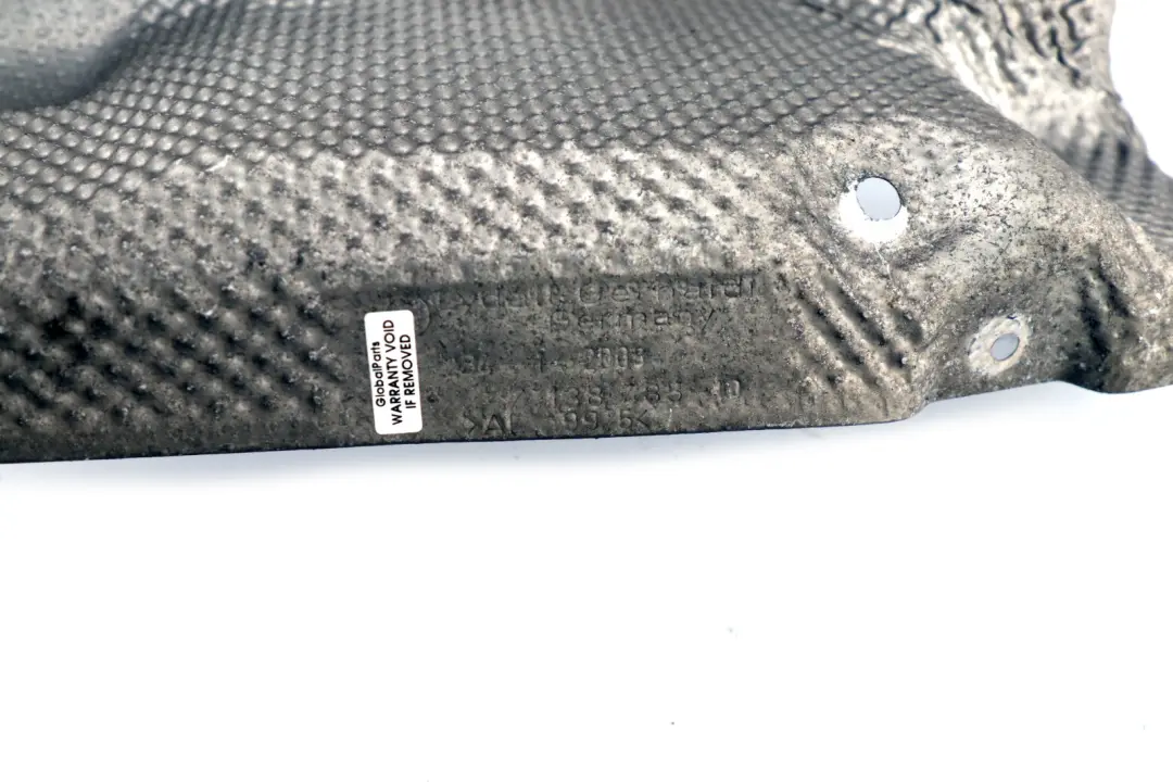 Left N/S Rear Silencer Heat Insulation Cover Plate to BMW 3 Series E90 E91 E92 E93 with Part number 7138485 BMW 3 Series E90 E91 E92 E93 Left N/S Rear Silencer Heat Insulation Cover Plate - SKU 7138485 - Part number 7138485