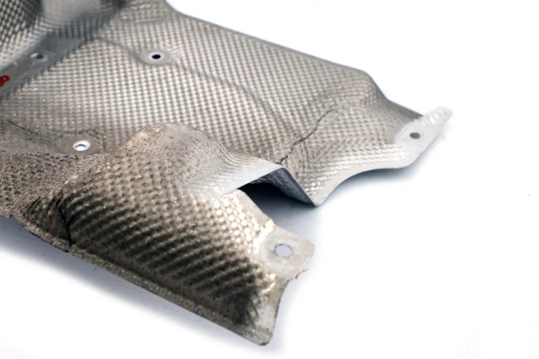 Left N/S Rear Silencer Heat Insulation Cover Plate to BMW 3 Series E90 E91 E92 E93 with Part number 7138485 BMW 3 Series E90 E91 E92 E93 Left N/S Rear Silencer Heat Insulation Cover Plate - SKU 7138485 - Part number 7138485