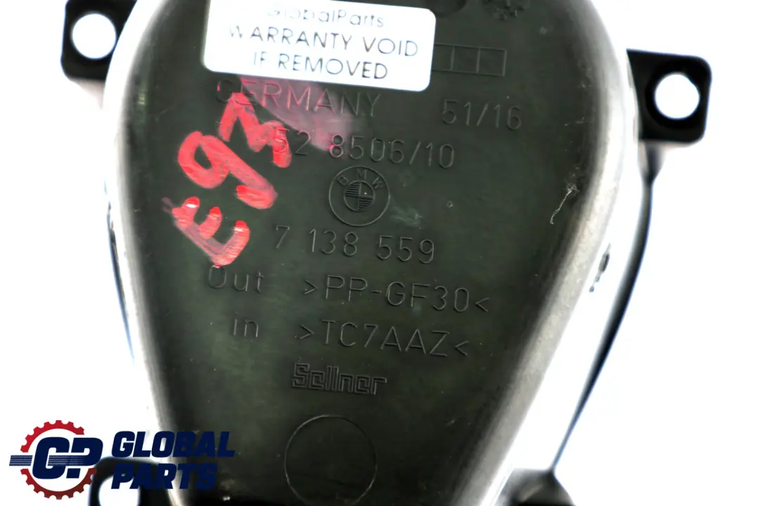 BMW 3 Series E93 E93N LCI Center Console Oddments Tray Armrest - SKU 7138559 - Part number 7138559