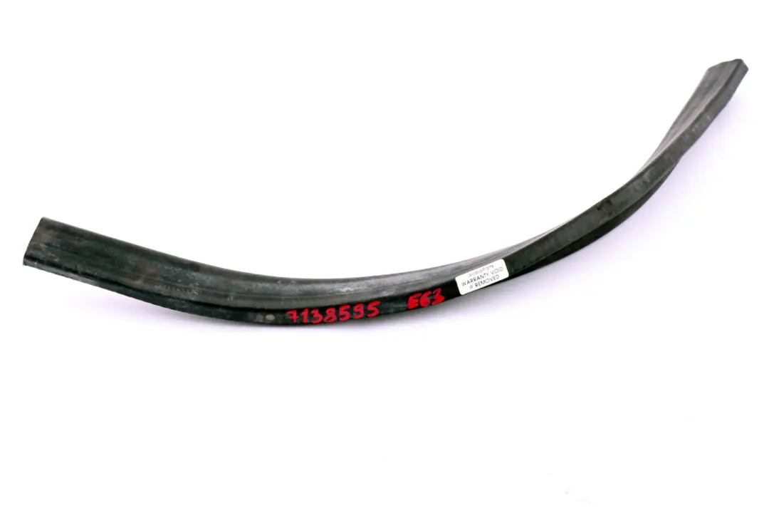 BMW E63 E64 LCI Hood Bonnet Engine Cover Lateral Sealing Seal - SKU 7138595 - Part number 7138595