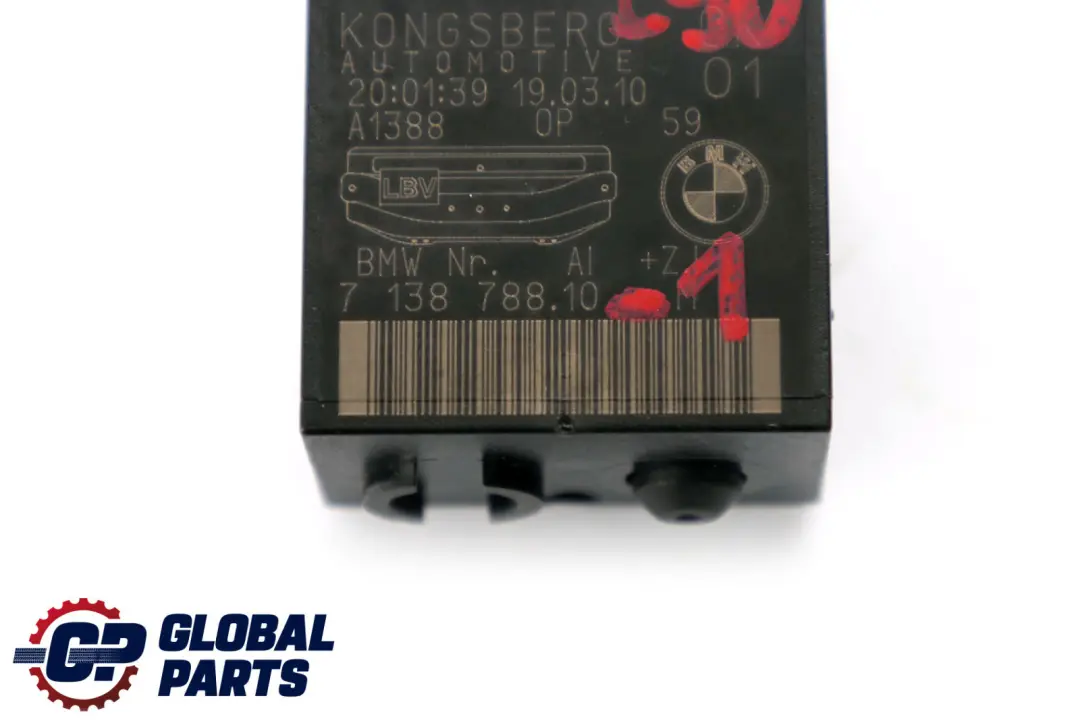 BMW E81 E87 E90 E91 E92 Vorne Sitz Lordosenpumpe Steuergerät Modul - SKU 7138788-1 - Teilenummer 7138788