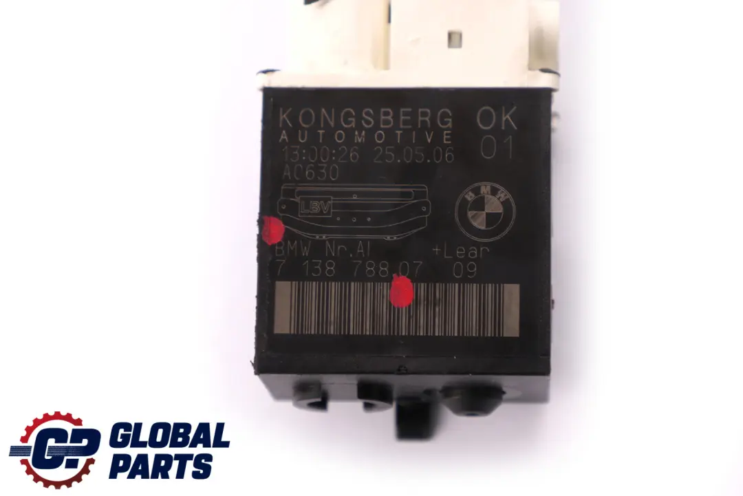 Asiento Delantero Lordosis Pad Soporte Lumbar Bomba para BMW E81 E87 E90 E91 E92 con número de pieza 7138788 BMW E81 E87 E90 E91 E92 Asiento Delantero Lordosis Pad Soporte Lumbar Bomba - SKU 7138788 - Número de pieza 7138788