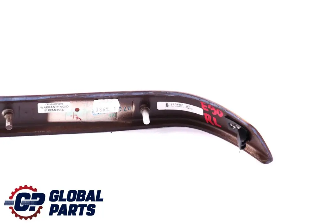 Rivestimento Porta Posteriore Sinistra Striscia Legno Pioppo per BMW E90 E91 con numero di parte 7138871 BMW E90 E91 Rivestimento Porta Posteriore Sinistra Striscia Legno Pioppo - SKU 7138871 - Numero di parte 7138871