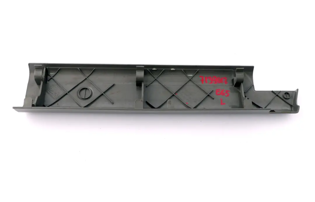 BMW E65 E66 E67 Finition Avant Rail Supérieur Gauche 7126633 - SKU 7139017 - Numéro de pièce 7139017