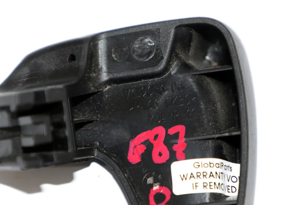 Dźwignia uchwyt fotela prawa do BMW E84 E87 E90 o numerze 52107139036 BMW E84 E87 E90 Dźwignia uchwyt fotela prawa - SKU 7139036 - Numer Części 52107139036