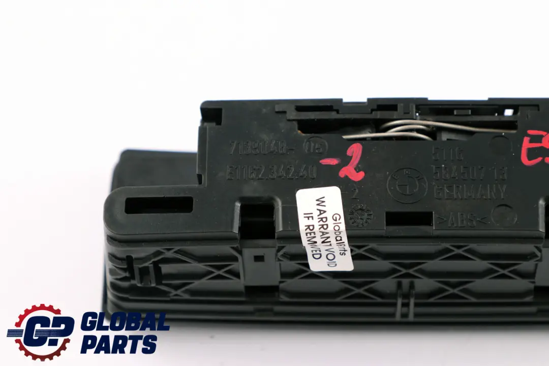 BMW 3 Series E90 E91 Rear Ash Tray Ashtray Centre Console Black - SKU 7139048-2 - Part number 7139048