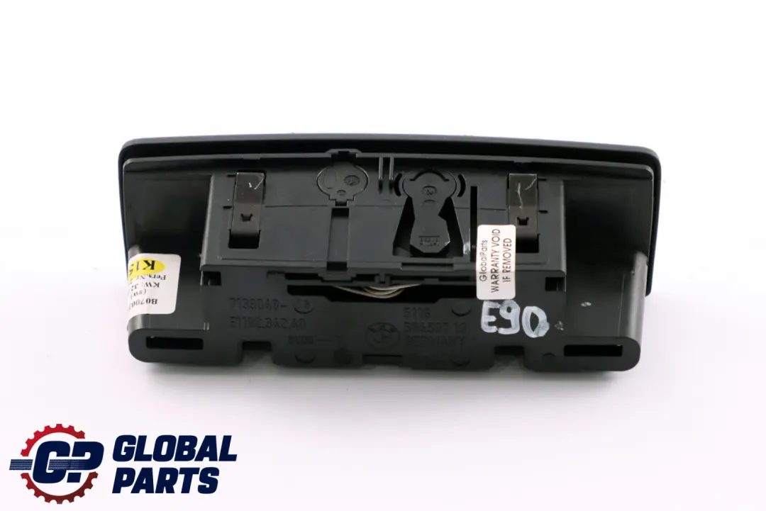Hinterer Aschenbecher Mittelkonsole Schwarz Matt für BMW E90 E91 mit Teilenummer 7139048 BMW E90 E91 Hinterer Aschenbecher Mittelkonsole Schwarz Matt - SKU 7139048-9 - Teilenummer 7139048