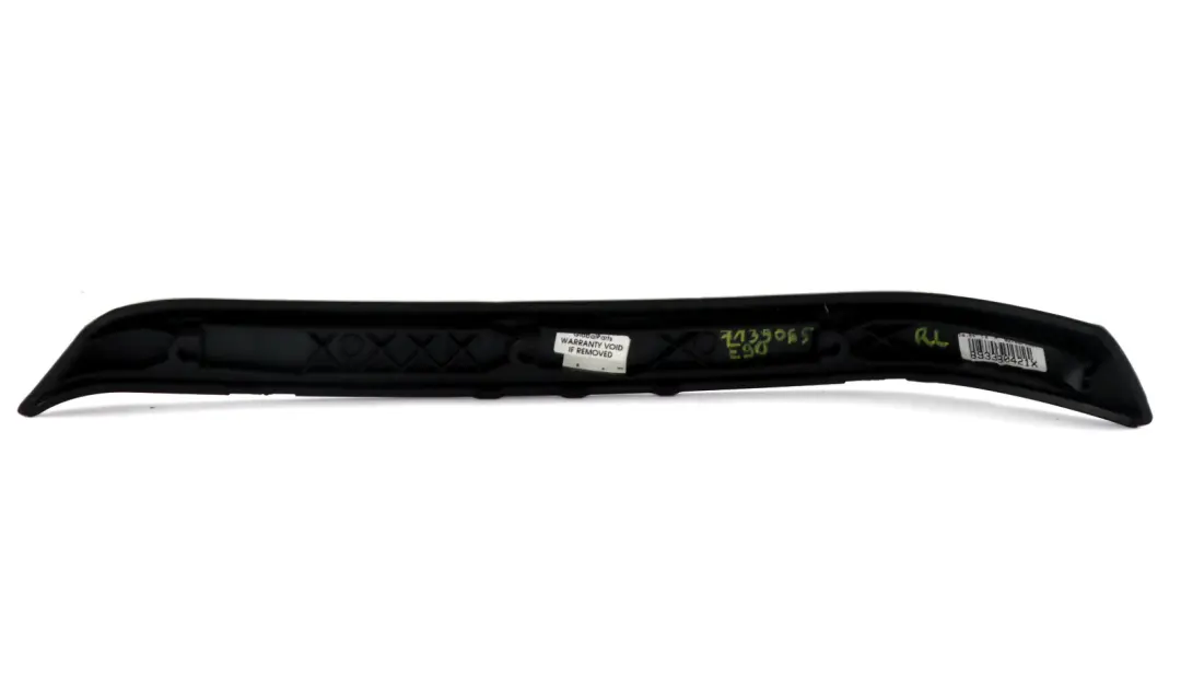 BMW 3 Series E90 Alu Decor Strip Trim Cover Rear Left Door N/S Brushed Aluminium - SKU 7139065 - Part number 7139065