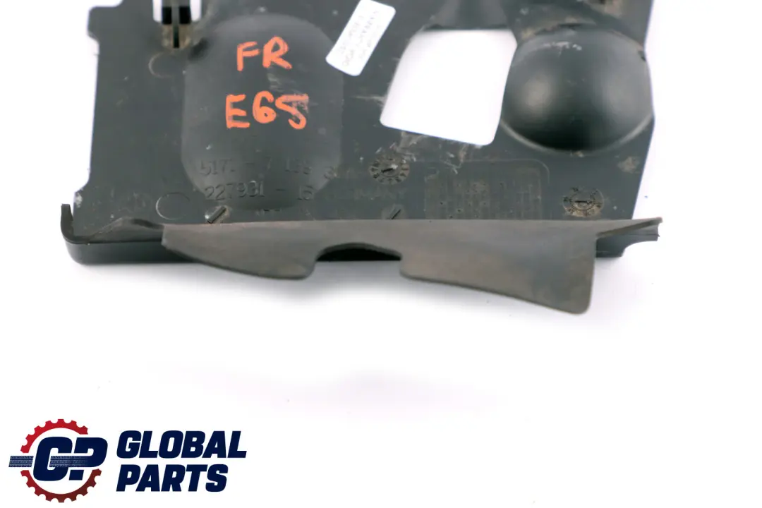 Abdeckung Luftführung Vorne Rechts für BMW 7 er E65 E66 E67 mit Teilenummer 7139396 BMW 7 er E65 E66 E67 Abdeckung Luftführung Vorne Rechts - SKU 7139396 - Teilenummer 7139396