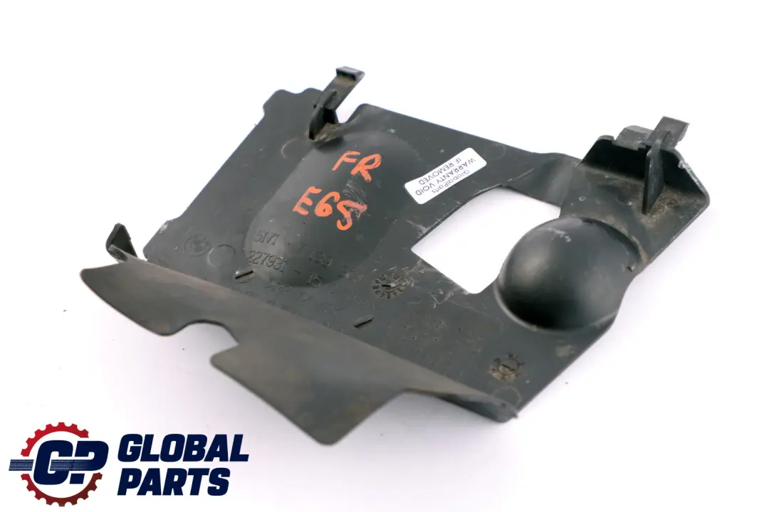 Front Right Air Duct O/S to BMW 7 Series E65 E66 E67 Cover with Part number 7139396 BMW 7 Series E65 E66 E67 Cover Front Right Air Duct O/S - SKU 7139396 - Part number 7139396