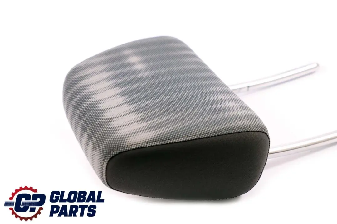 BMW 1 E87 Front Seat Left Right Headrest Cloth Imitation Leather Alaska Grey - SKU 7139532 - Part number 7139532